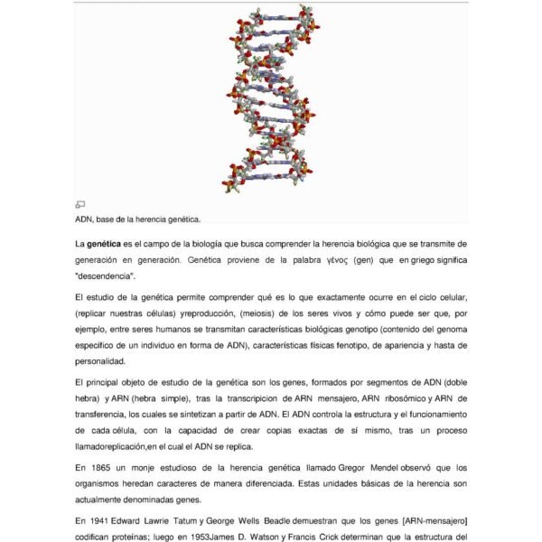 Los genes y su herencia: comprensión básica y funcionamiento
